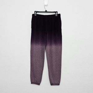 So Brand Womens Purple Ombre Joggers Size Medium